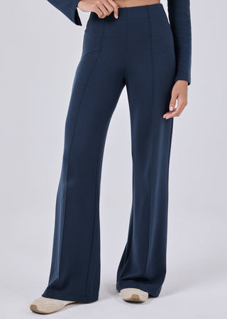 LC Pant Effortless Wide Leg Pant Dark Navy