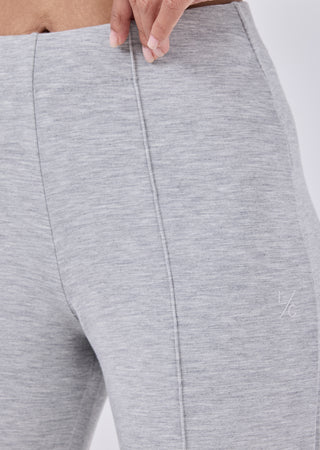 LC Pant Effortless Wide Leg Pant Grey Marl