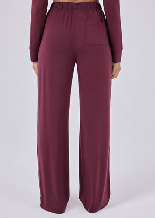 LC Pant Women's Sleep Pant Dark Burgundy