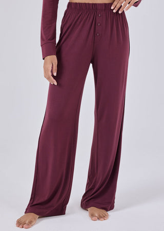 LC Pant Women's Sleep Pant Dark Burgundy