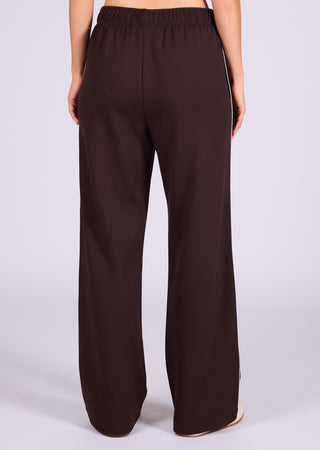 LC Pants Women's Contrast Pants Dark Cocoa