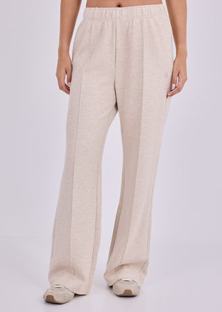 LC Pants Women's Straight Leg Pants Oatmeal Heather