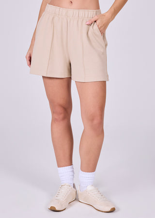LC Pintuck Short All-Around Lounge Pintuck Shorts Beige