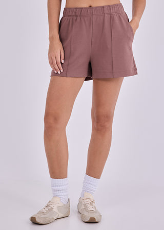 LC Pintuck Short Women's Pintuck Shorts Tawny Rust