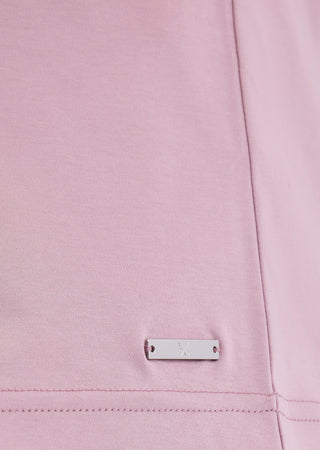 LC Polo Men's Mercerised Open Polo Dark Dusty Pink