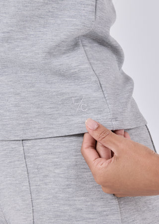 LC Raglan Tee Effortless Raglan Tee Grey Marl