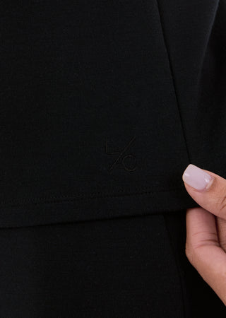 LC Raglan Tee Women Effortless Raglan Tee Black