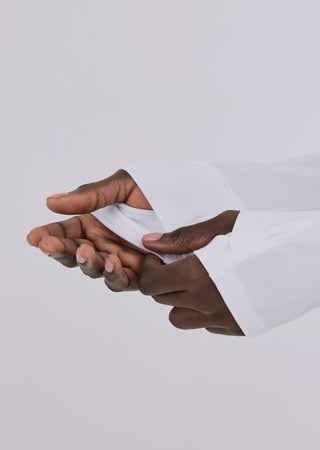 LC Relaxed Long Sleeve Women’s Aloe Relaxed Long Sleeve Top White