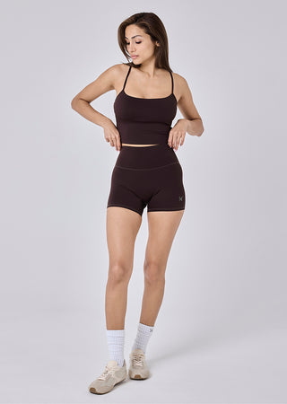 LC Short Women's Flexluxe Shorts 4' Dark Cocoa