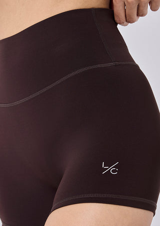 LC Short Women's Flexluxe Shorts 4' Dark Cocoa