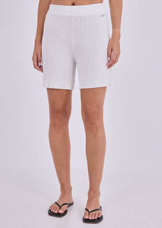 LC Short Women's Silk Touch Knit Short Cream