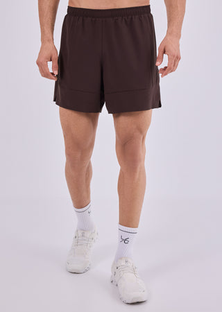 LC Shorts Men's Run Short Dark Cocoa