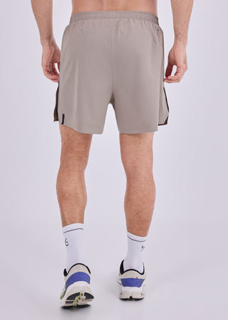 LC Shorts Men's Run Short Vintage Khaki