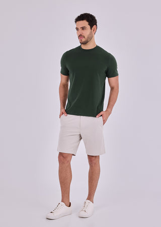 LC Shorts Men's Shorts Classic Fit - 8"R Stone