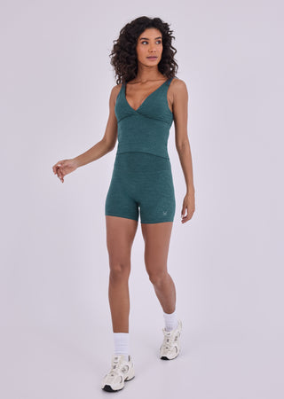 LC Shorts Women's Shorts 5" Teal Marl