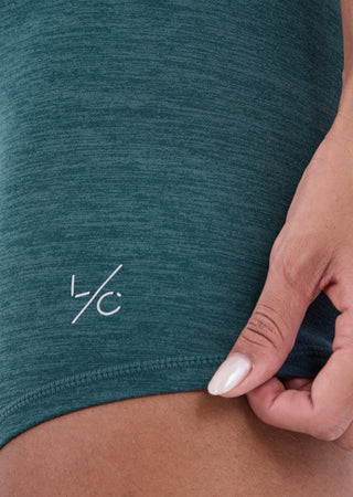 LC Shorts Women's Shorts 5" Teal Marl