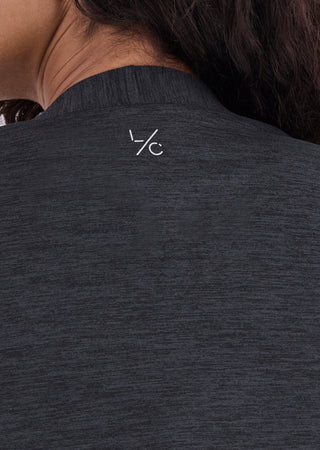 LC Shrugs Women's Shrug Dark Grey Marl