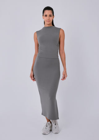 LC skirt Effortless Tube Skirt Pebble Grey