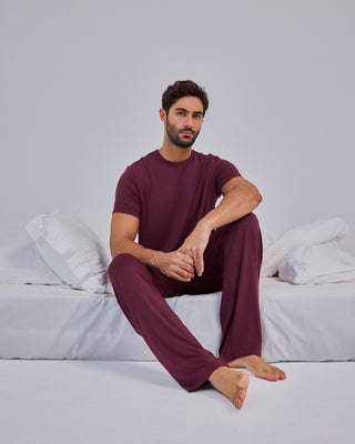LC Sleep Pants Men's Pant Dark Burgundy