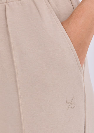 LC Straight Leg Pant Short length All-Around Lounge Straight Leg Short length Pant Beige