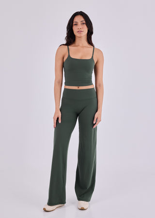 LC Straight Leg Pant Short length Women's Straight Leg Pants (Short) Green Forest
