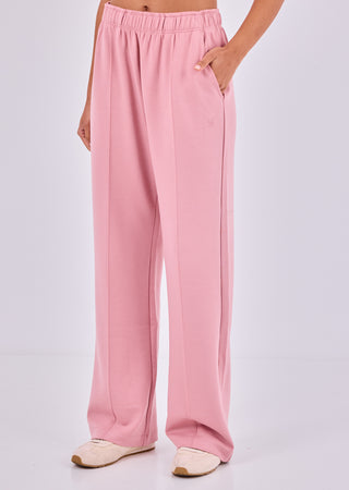 LC Straight Leg Pant Short length Women's Straight Leg Short Length Pants Dusty Pink