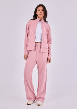 LC Straight Leg Pant Short length Women's Straight Leg Short Length Pants Dusty Pink