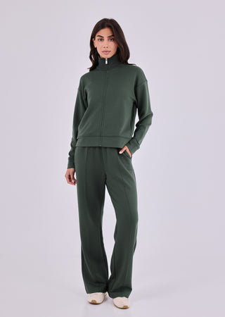LC Straight Leg Pant Short length Women's Straight Leg Short Length Pants Green Forest