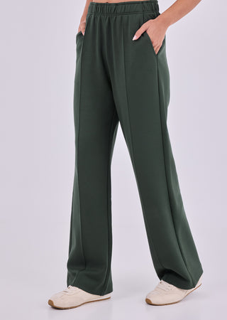 LC Straight Leg Pant Short length Women's Straight Leg Short Length Pants Green Forest