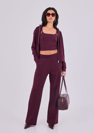 LC Straight Leg Pants Women's Straight Leg Pant Purple Fig