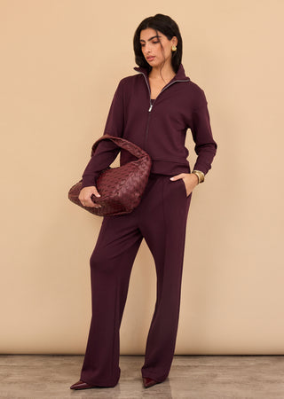 LC Straight Leg Pants Women's Straight Leg Pant Purple Fig