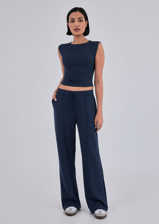 LC Straight Leg Pants Women's Straight Leg Pants Dark Navy