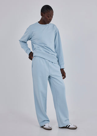 LC Sweat Pant Oversized Sweat Pant Blue Mist