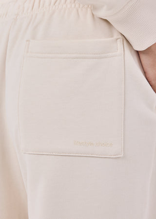 LC Sweat Pant Unisex Oversized Sweat Pants Ecru