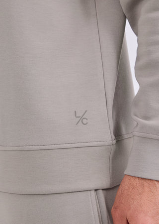 LC Sweatshirts Men's Half-Zip Sweat Vintage Khaki