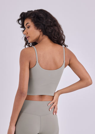 LC Tank Tops Women's Cami Top Vintage Khaki