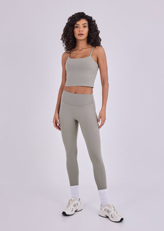 LC Tank Tops Women's Cami Top Vintage Khaki
