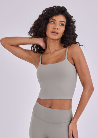 LC Tank Tops Women's Cami Top Vintage Khaki