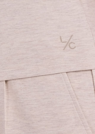 LC Tank Tops Women's Crew Tank Oatmeal Heather