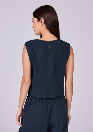 LC Tank Tops Women's Relaxed Tank Dark Navy