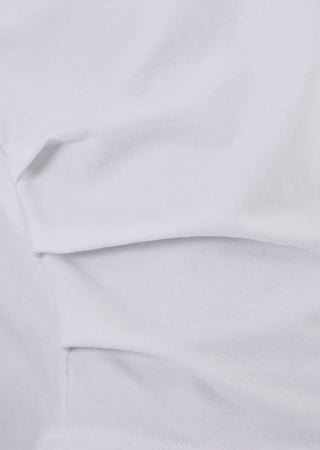 LC Tank Women’s Aloe Ruched Side Tank White