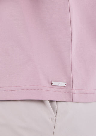 LC Tee Men's Mercerised Tee Dark Dusty Pink