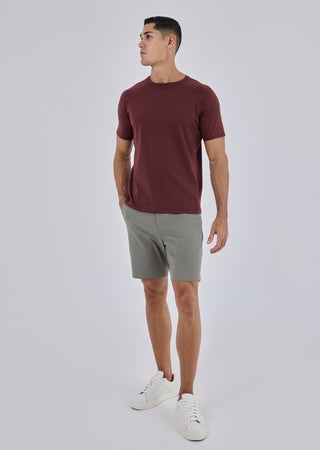 LC Tee Mens Essential Tee Dark Burgundy