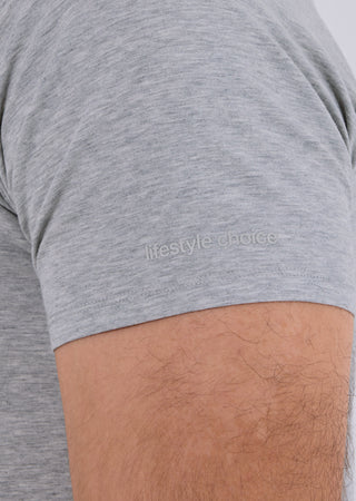 LC Tee Mens Essential Tee Greymarl