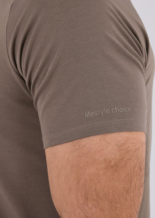 LC Tee Mens Essential Tee Walnut