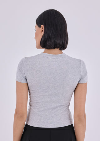 LC Tee Women's Classic Tee Grey Marl