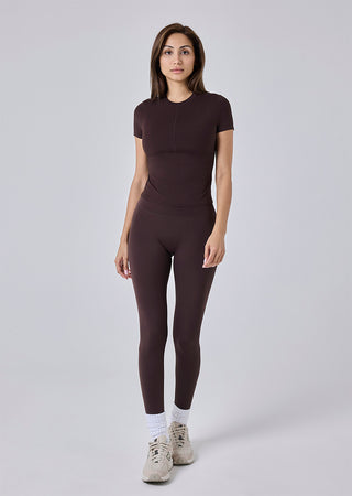 LC Tee Women Skin Touch Tee Dark Cocoa