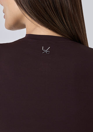 LC Tee Women Skin Touch Tee Dark Cocoa