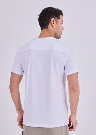 LC Tees Men's Active Tee White
