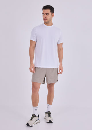 LC Tees Men's Active Tee White